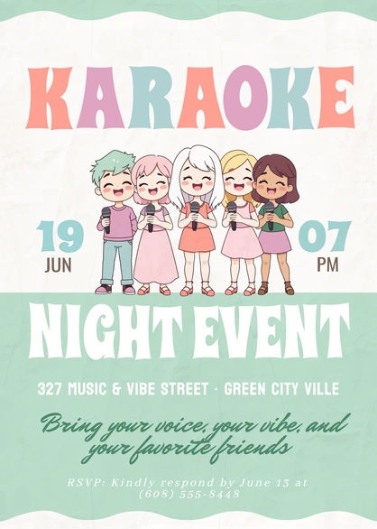 Karaoke Night Event