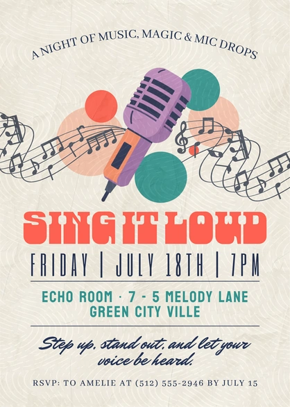 Music Event Poster