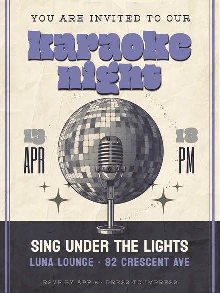 Karaoke Night Event