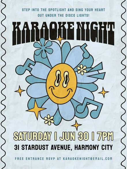 Karaoke Night Promotion