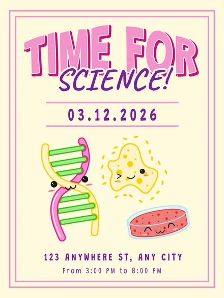 Science Event Announcement