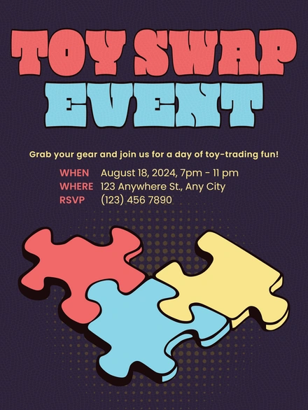 Toy Trade Invitation