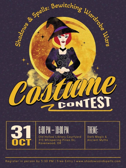 Costume Contest Event