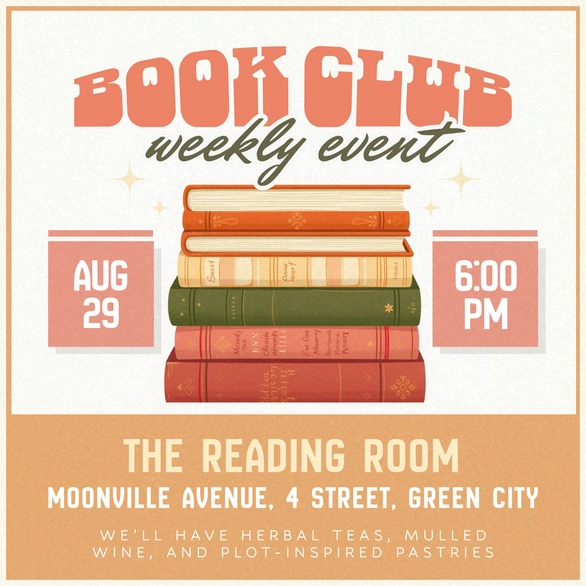 Book Club Event Announcement