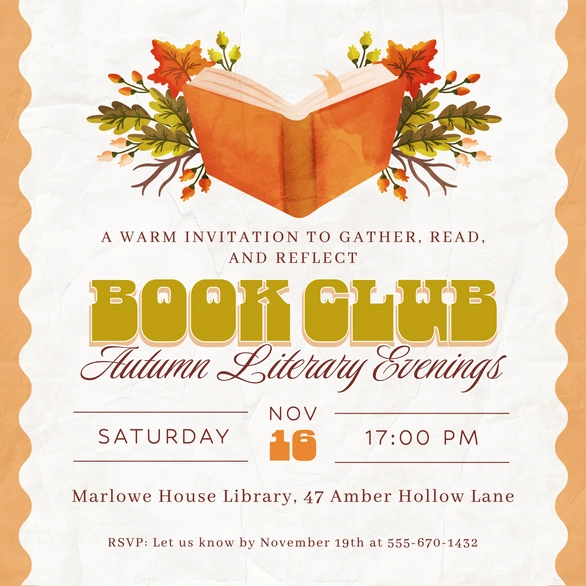 Book Club Gathering