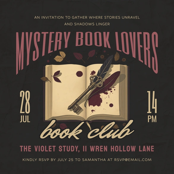 Book Club Gathering