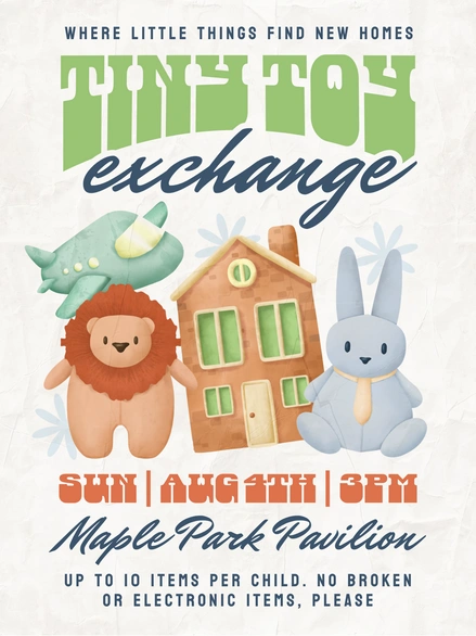 Toy Exchange Event
