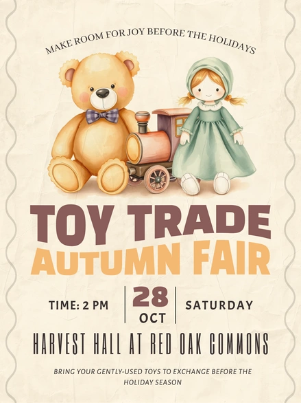Toy Trade Event Invitation