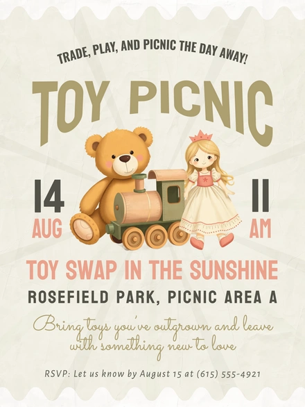 Toy Picnic Event