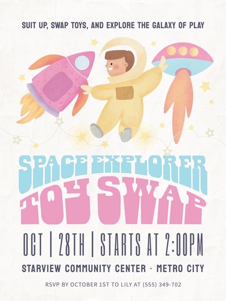 Toy swap event