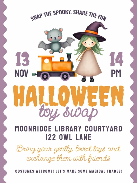 Toy Swap Event Announcement