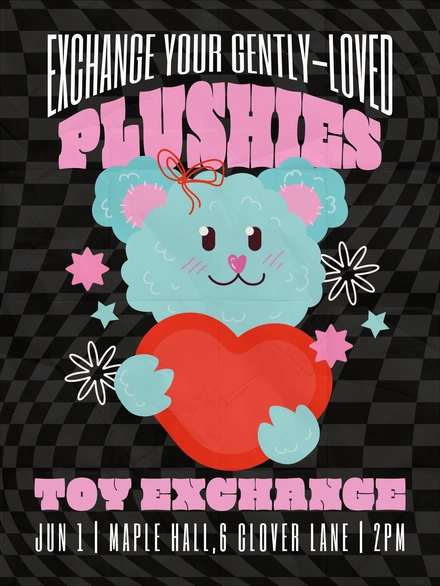 Toy Exchange Event Poster