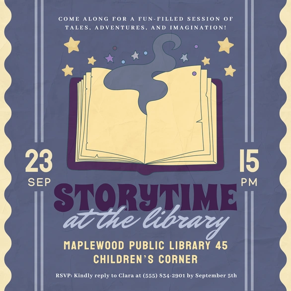 Library Storytime Event