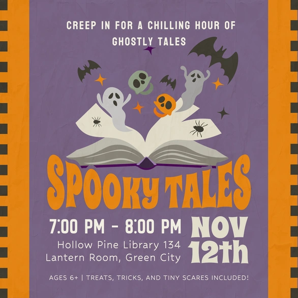 Spooky Tales Storytelling Hour