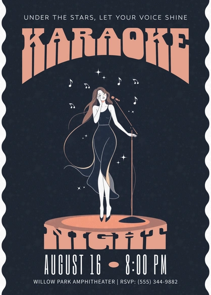 Karaoke Event Advertising