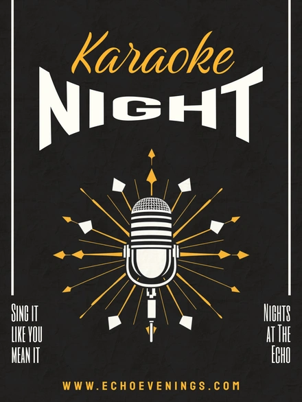 Karaoke Event Promotion