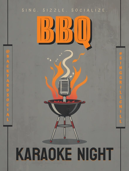 Invitation to BBQ and Karaoke Night