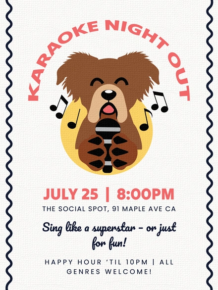 Karaoke Night Event