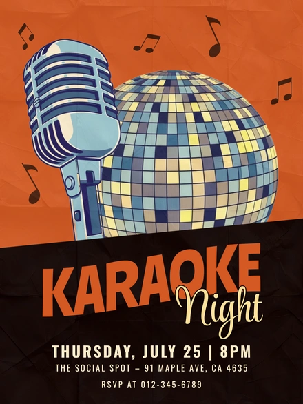 Karaoke Night Event
