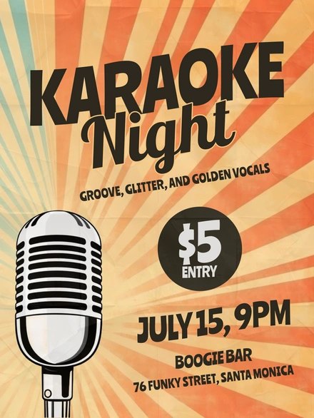 Karaoke Night at Boogie Bar