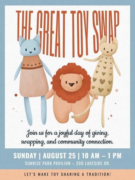 Toy swapping event
