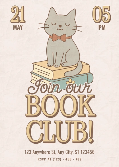Invitation to Book Club