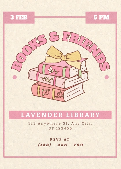 Library Event Invitation