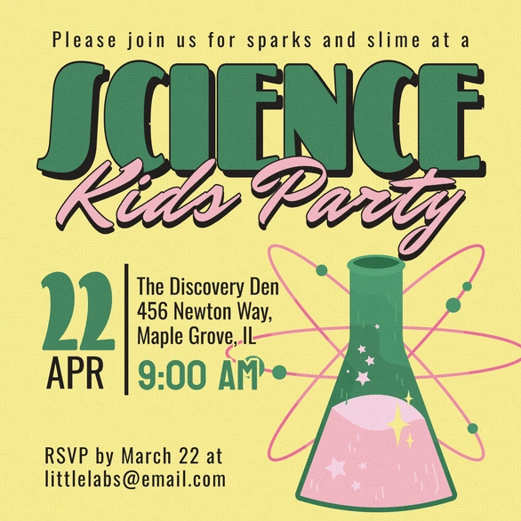 Kids Science Party