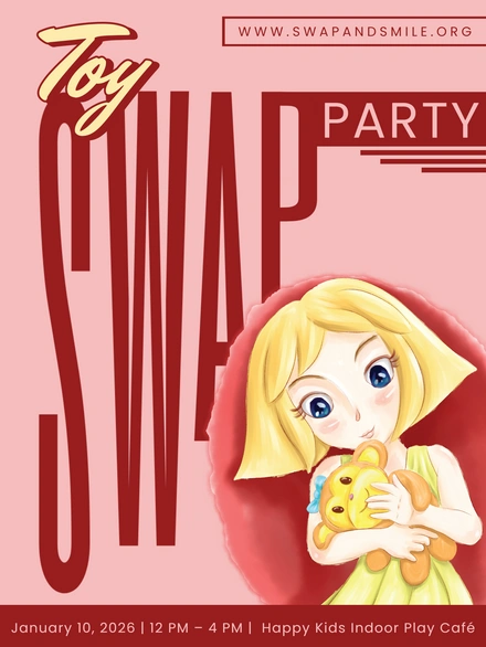 Promotion of a Toy Swap Party