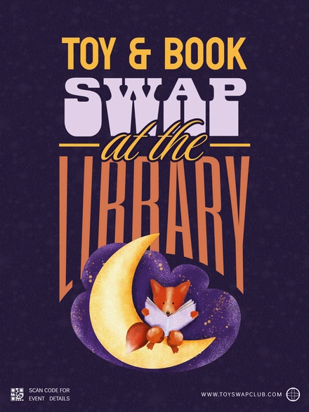 Toy and Book Swap Event at the Library