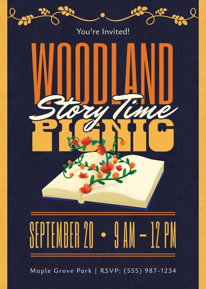Woodland Story Time Picnic