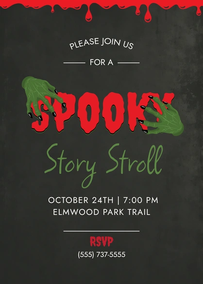 Halloween Event Invite
