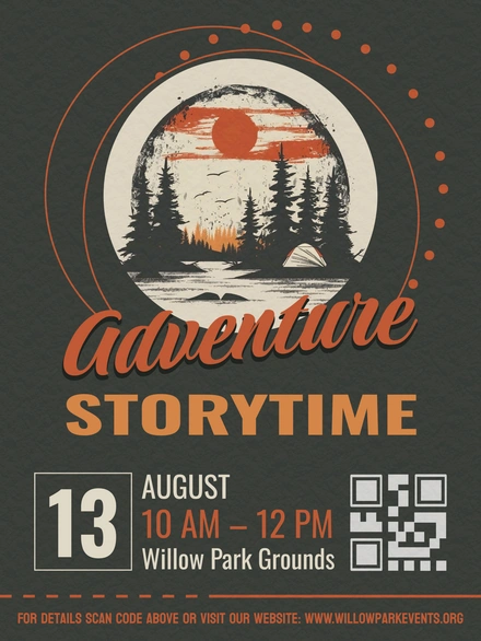 Adventure Storytime Event