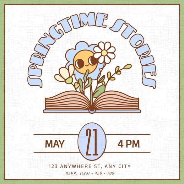 Springtime storytelling event