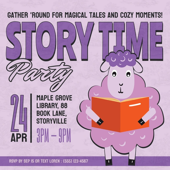 Children's Story Time Event