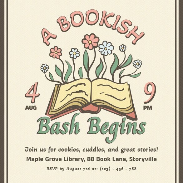 Book Event Invitation
