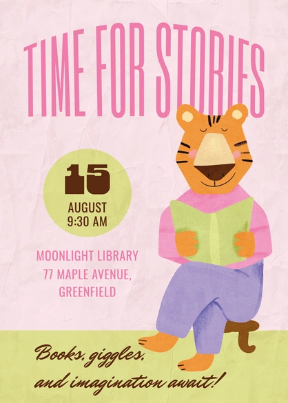Storytime Event