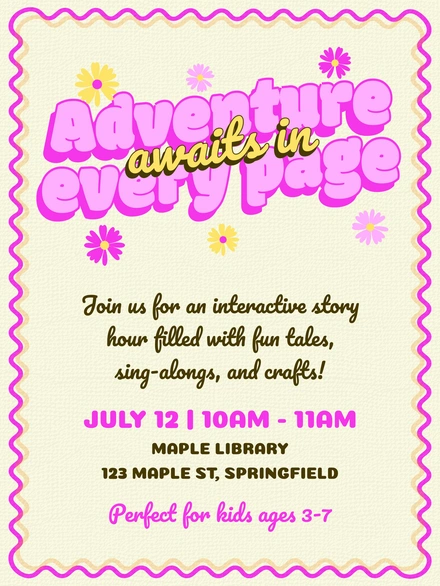 Interactive Story Hour