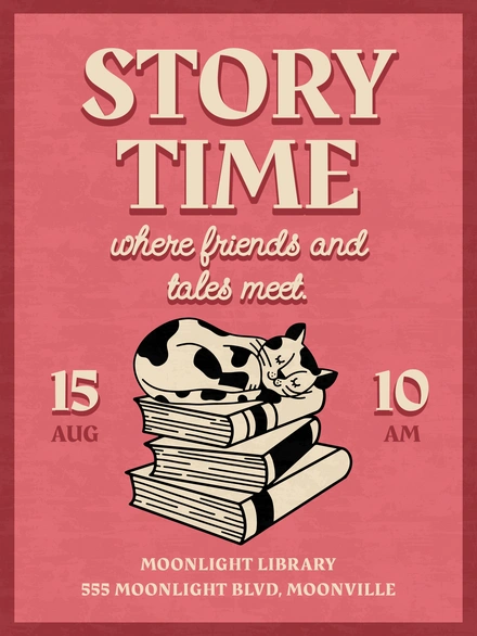 Library Story Time Event