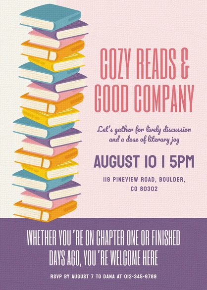 Book gathering