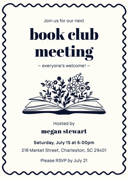 Book Club Gathering