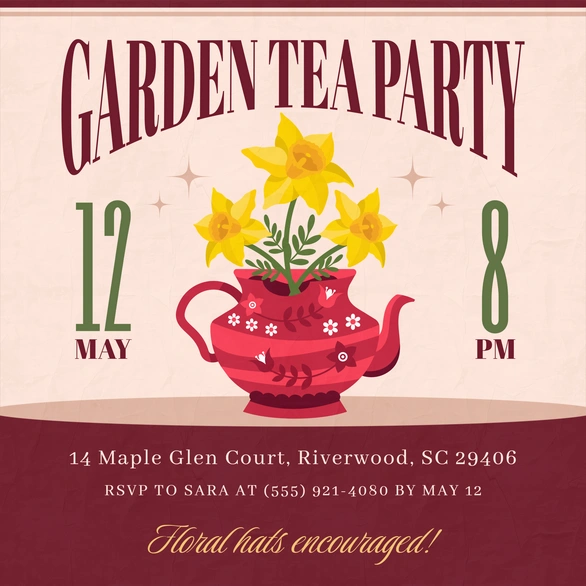 Garden Tea Party