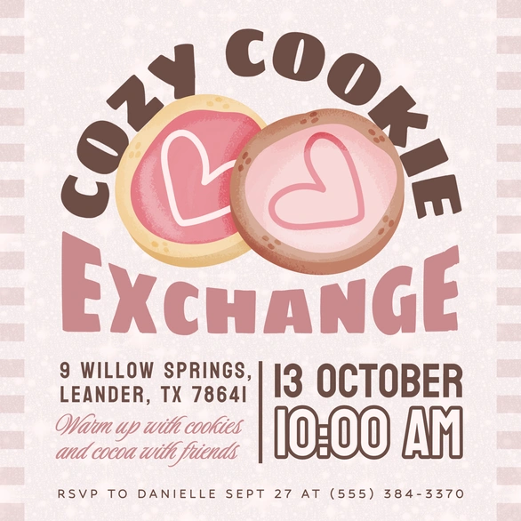 Cookie Exchange Event