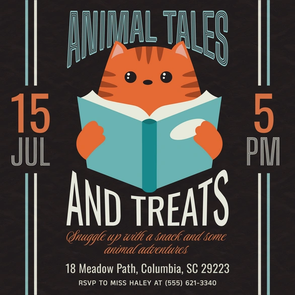 Reading Event Invitation