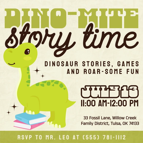 Children's Story Time Event