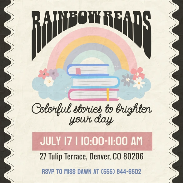 Rainbow Reads Event
