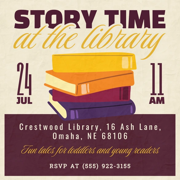 Library Event Announcement