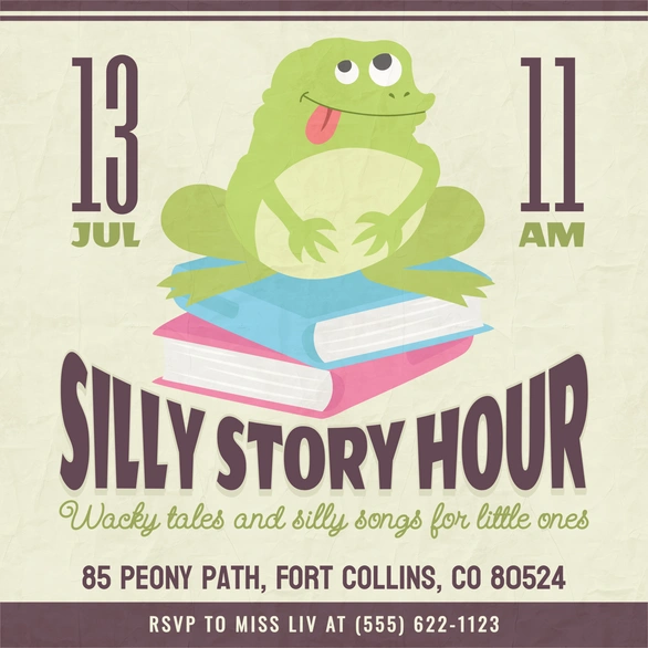 Children's story event