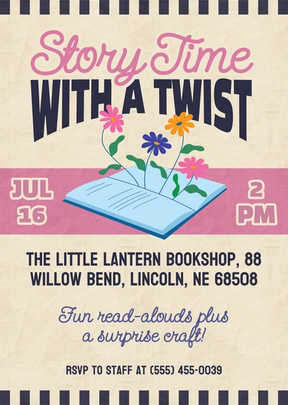 Children's Event Invitation