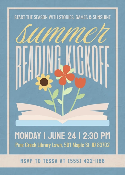 Library Event Invitation